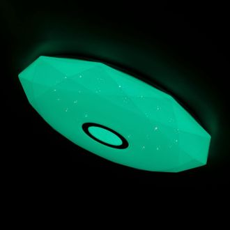 Накладной светильник Citilux Диамант Смарт CL713A60G, LED 65 Вт, хром/белый