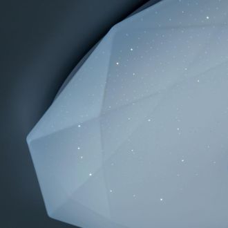 Накладной светильник Citilux Диамант Смарт CL713A60G, LED 65 Вт, хром/белый