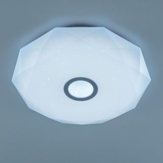 Накладной светильник Citilux Диамант Смарт CL713A60G, LED 65 Вт, хром/белый