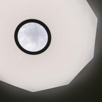 Накладной светильник Citilux Диамант Смарт CL713A80G, LED 85 Вт, хром/белый