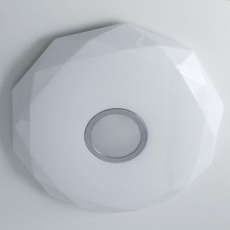 Накладной светильник Citilux Диамант Смарт CL713A80G, LED 85 Вт, хром/белый
