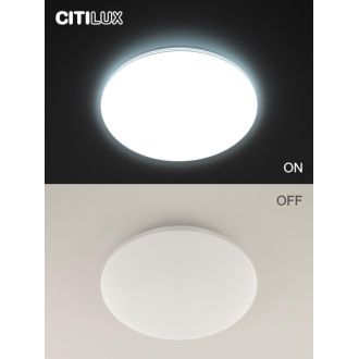 Накладной светильник Citilux Симпла CL714330G, LED 33 Вт, белый