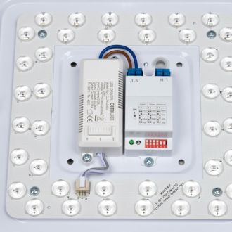 Накладной светильник Citilux Симпла CL714K24SV, LED 24 Вт, белый