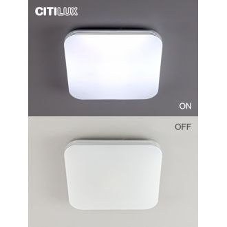Накладной светильник Citilux Симпла CL714K330G, LED 33 Вт, белый