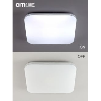 Накладной светильник Citilux Симпла CL714K480G, LED 48 Вт, белый