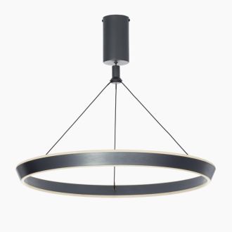 Подвесная люстра Citilux Tavi CL717012, LED 48 Вт, серый, современный стиль