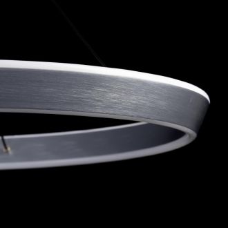 Подвесная люстра Citilux Tavi CL717012, LED 48 Вт, серый, современный стиль
