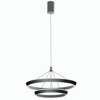 Каскадная люстра Citilux Tavi CL717013, LED 80 Вт, серый, современный стиль