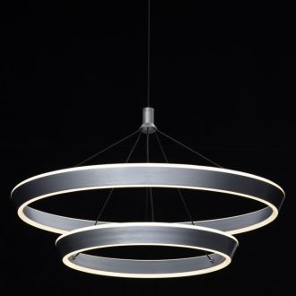 Каскадная люстра Citilux Tavi CL717013, LED 80 Вт, серый, современный стиль