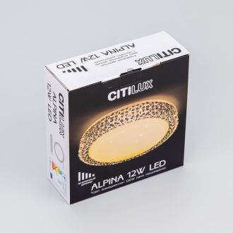 Накладной светильник Citilux Альпина CL71812, LED 12 Вт, белый