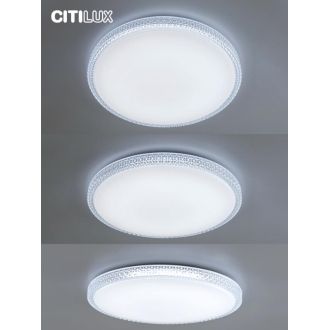 Накладной светильник Citilux Альпина CL718A80G, LED 95 Вт, белый