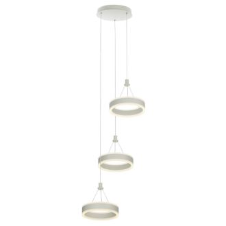 Каскадная люстра Citilux Дуэт CL719030, LED 60 Вт, белый, современный стиль