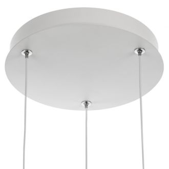 Каскадная люстра Citilux Дуэт CL719030, LED 60 Вт, белый, современный стиль