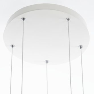 Каскадная люстра Citilux Дуэт CL719050, LED 100 Вт, белый, современный стиль