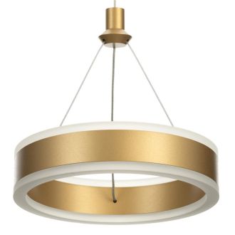 Каскадная люстра Citilux Дуэт CL719052, LED 100 Вт, золотой, современный стиль