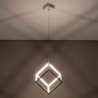 Подвесной светильник Citilux Куб CL719200, LED 30 Вт, белый, хай-тек стиль