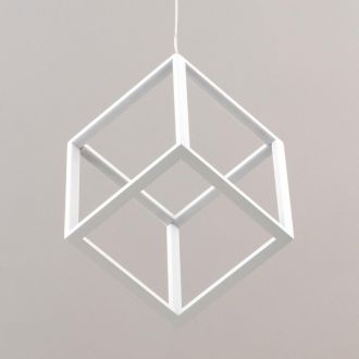 Подвесной светильник Citilux Куб CL719200, LED 30 Вт, белый, хай-тек стиль