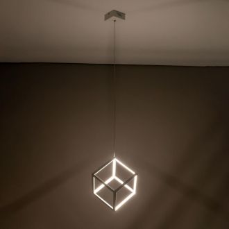 Подвесной светильник Citilux Куб CL719200, LED 30 Вт, белый, хай-тек стиль