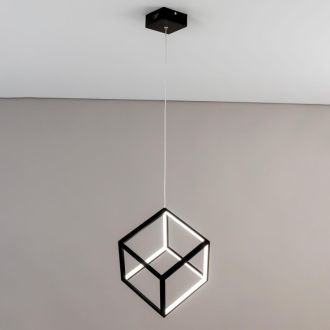 Подвесной светильник Citilux Куб CL719201, LED 30 Вт, черный