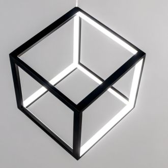 Подвесной светильник Citilux Куб CL719201, LED 30 Вт, черный
