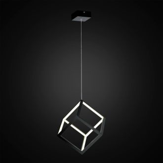 Подвесной светильник Citilux Куб CL719201, LED 30 Вт, черный