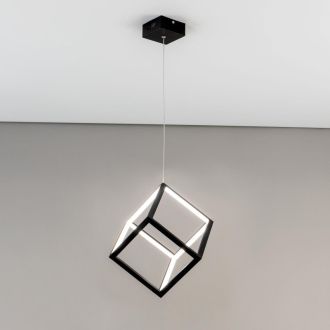 Подвесной светильник Citilux Куб CL719201, LED 30 Вт, черный