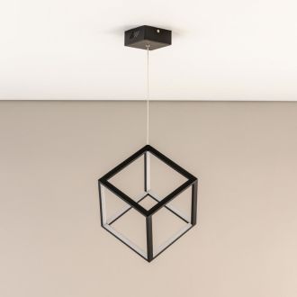 Подвесной светильник Citilux Куб CL719201, LED 30 Вт, черный