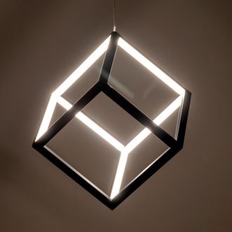 Подвесной светильник Citilux Куб CL719201, LED 30 Вт, черный