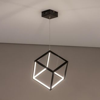 Подвесной светильник Citilux Куб CL719201, LED 30 Вт, черный