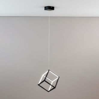 Подвесной светильник Citilux Куб CL719201, LED 30 Вт, черный