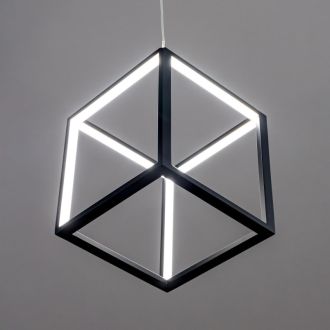 Подвесной светильник Citilux Куб CL719201, LED 30 Вт, черный