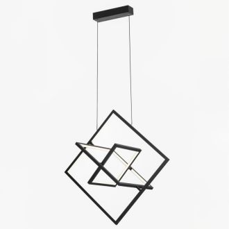 Подвесная люстра Citilux Cube CL719241, LED 60 Вт, черный, современный стиль