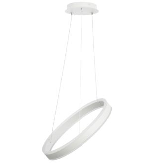 Подвесная люстра Citilux Дуэт CL719400, LED 40 Вт, белый, современный стиль