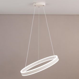 Подвесная люстра Citilux Дуэт CL719500, LED 53 Вт, белый, современный стиль