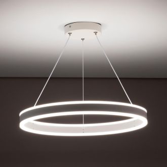 Подвесная люстра Citilux Дуэт CL719500, LED 53 Вт, белый, современный стиль