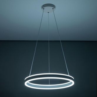 Подвесная люстра Citilux Дуэт CL719500, LED 53 Вт, белый, современный стиль