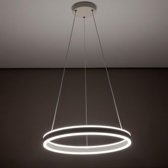 Подвесная люстра Citilux Дуэт CL719500, LED 53 Вт, белый, современный стиль