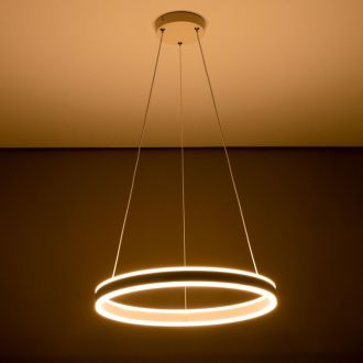 Подвесная люстра Citilux Дуэт CL719500, LED 53 Вт, белый, современный стиль