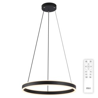 Подвесная люстра Citilux Дуэт CL719501, LED 53 Вт, черный/белый