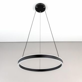 Подвесная люстра Citilux Дуэт CL719501, LED 53 Вт, черный/белый