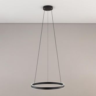 Подвесная люстра Citilux Дуэт CL719501, LED 53 Вт, черный/белый