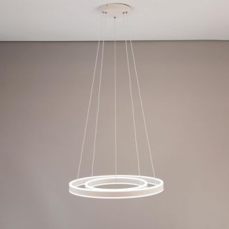 Каскадная люстра Citilux Дуэт CL719640, LED 108 Вт, белый, современный стиль