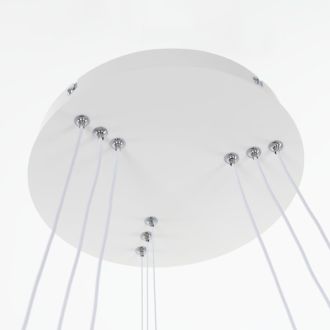 Подвесная люстра Citilux Дуэт CL719650, LED 145 Вт, белый, современный стиль