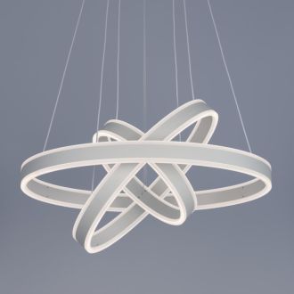 Подвесная люстра Citilux Дуэт CL719650, LED 145 Вт, белый, современный стиль