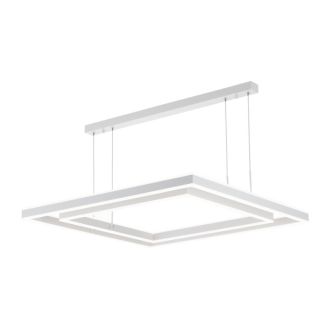 Каскадная люстра Citilux Дуэт CL719K210, LED 150 Вт, белый, современный стиль