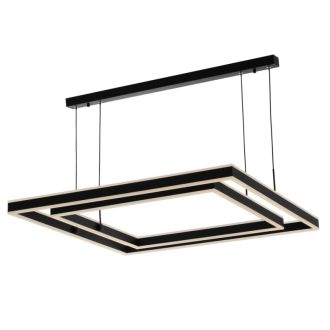 Каскадная люстра Citilux Дуэт CL719K211, LED 150 Вт, черный, современный стиль