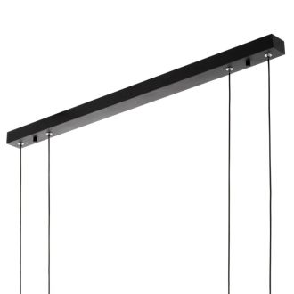 Каскадная люстра Citilux Дуэт CL719K211, LED 150 Вт, черный, современный стиль