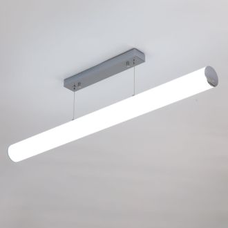 Линейный светильник Citilux Фауст CL721P24N, LED 24 Вт, хром/белый