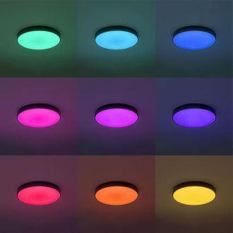 Накладной светильник Citilux Купер CL724105G1, LED 105 Вт, черный/белый