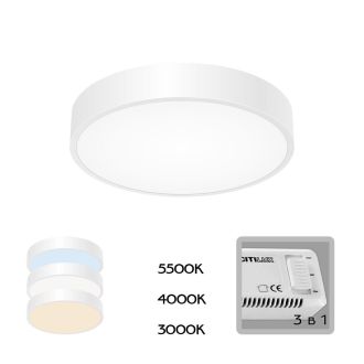 Накладной светильник Citilux Купер CL72424V0, LED 24 Вт, белый